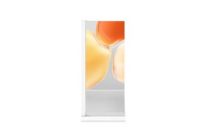 77 inch Transparent Floor Standing OLED Kiosk