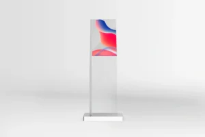 RK-O30-LTP6-K 30″ Smart Interactive Transparent OLED Touch Screen Kiosk