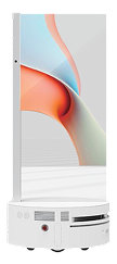 77″ Transparent OLED Kiosk
