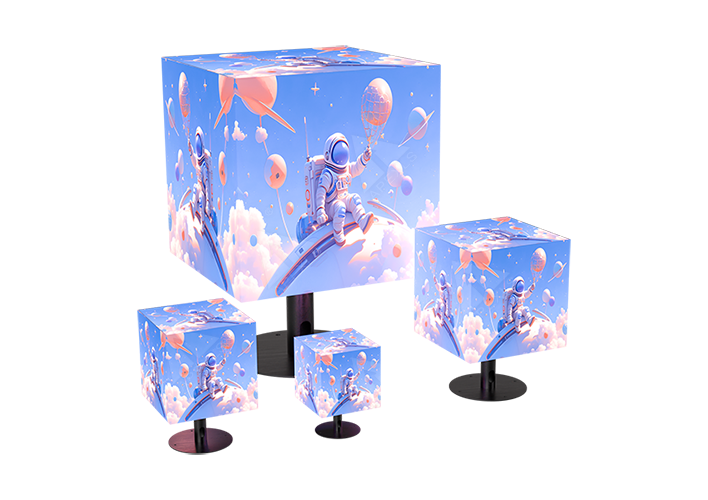 Magic Cube LED Display